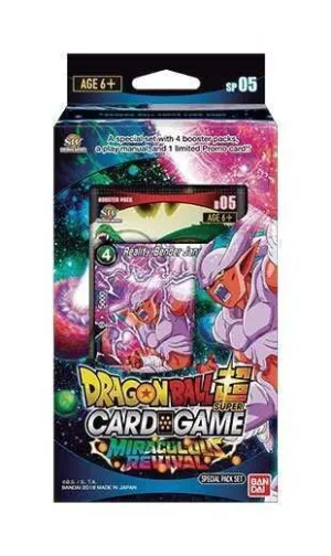 DRAGON BALL TCG SPECIAL PACK MIRACULOUS REVIVAL                            
