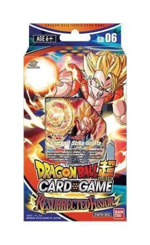DRAGON BALL TCG STARTER DECK 6 RESURRECTED FUSION                          