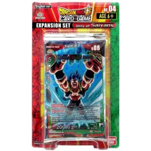 DRAGON BALL TCG EXPANSION SET 04 UNITY OF SAIYANS                          