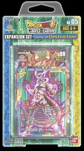 DRAGON BALL TCG EXPANSION SET 04 UNITY OF DESTRUCTION                      