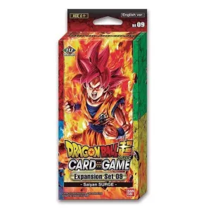 DRAGON BALL TCG EXPANSION SET 09 SAIYAN SURGE                              