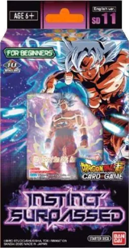 DRAGON BALL TCG STARTER DECK 11 INSTINCT SURPASSED                         