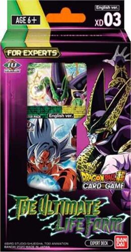 DRAGON BALL TCG EXPERT DECK 3 THE ULTIMATE LIFE FORM                       