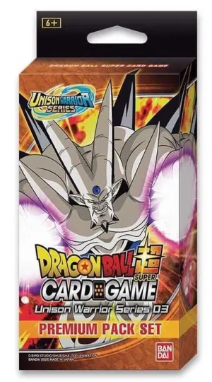 DRAGON BALL TCG PREMIUM PACK SET 03 UNISON WARRIOR SERIES 03               