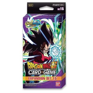 DRAGON BALL TCG EXPANSION SET 15 UNISON WARRIOR SERIES                     