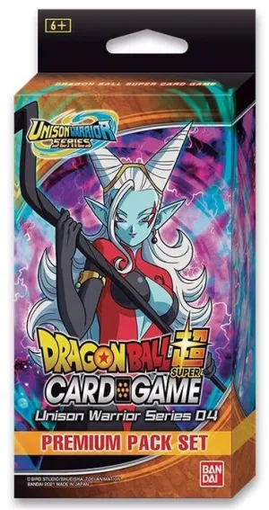 DRAGON BALL TCG PREMIUM PACK SET 04 UNISON WARRIOR SERIES 04