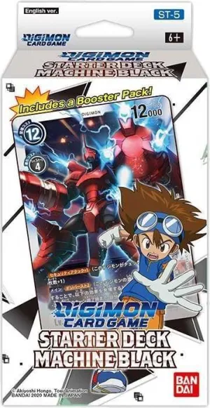 DIGIMON CARD GAME STARTER DECK 5 MACHINE BLACK                             