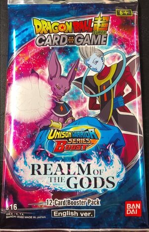 DRAGON BALL TCG BOOSTER 16 REALM OF THE GODS (INGLES) SOBRE