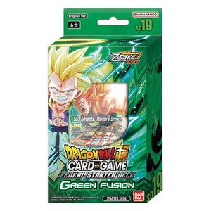 DRAGON BALL TCG STARTER DECK 19 GREEN FUSION