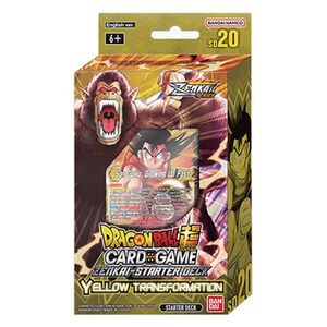 DRAGON BALL TCG STARTER DECK 20 YELLOW TRANSFORMATION