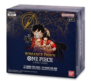 ONE PIECE CARD GAME BOOSTER OP01 ROMANCE DAWN (INGLÉS)