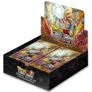 DRAGON BALL TCG BOOSTER 20 ZENKAI SERIES 03 POWER ABSORBED (INGLES) SOBRES