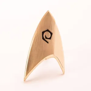 STAR TREK DISCOVERY REPLICA 1/1 DISTINTIVO MAGNETICO OPERACIONES FLOTA ESTELAR
