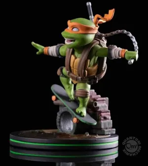 TORTUGAS NINJA MUTANTES ADOLESCENTES Q-FIG 13 CM MICHELANGELO