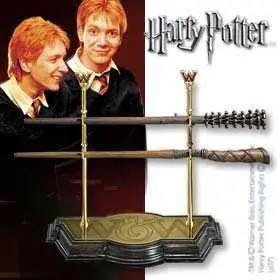 HARRY POTTER CONJUNTO DE VARITAS GEMELOS WEASLEY                           