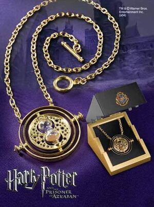 HARRY POTTER GIRATIEMPO HERMIONE PLATA DE LEY (DORADO)                     