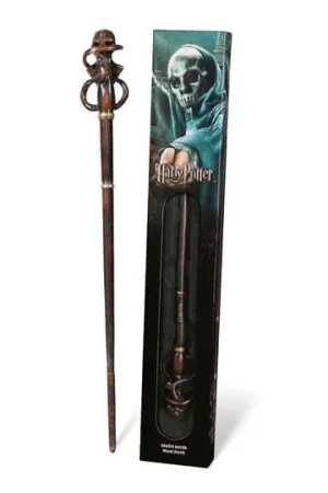 HARRY POTTER VARITA MÁGICA DEATH EATER SWIRL 38 CM