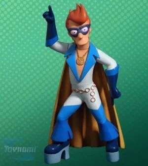 FUTURAMA FIG 15CM SERIE 4 - CAPITAN YESTERDAY                              