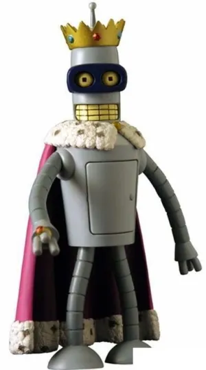 FUTURAMA FIG 15CM SERIE 5 - BENDER SUPER KING                              