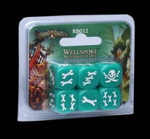 RUM & BONES: SET DE DADOS HERMANDAD DE WELLSPORT                           
