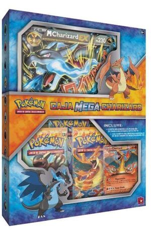 POKEMON XY CAJA MEGA CHARIZARD                                             