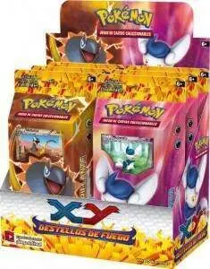 POKEMON XY DESTELLOS DE FUEGO BARAJA 60 CARTAS                             