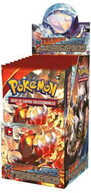 POKEMON XY DUELOS PRIMIGENIOS SOBRE 10 CARTAS                              