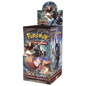 POKEMON JCC SOL Y LUNA SOMBRAS ARDIENTES SOBRE                             