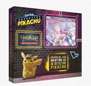 POKEMON JCC ARCHIVO DEL CASO MEWTWO-GX DE DETECTIVE PIKACHU                