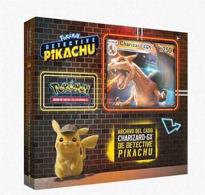 POKEMON JCC ARCHIVO DEL CASO CHARIZARD-GX DE DETECTIVE PIKACHU             