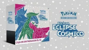 POKEMON JCC SOL Y LUNA ECLIPSE COSMICO CAJA ENTRENADOR ELITE               