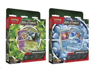 POKEMON JCC BARAJA DE COMBATE MEOWSCARADA EX & QUAQUAVAL EX