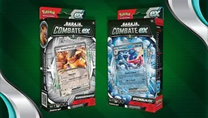 POKEMON JCC Q4 OCTOBER EX BATTLE DECK GRENINJA EX & KANGASKHAN EX 