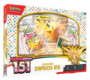 POKEMON JCC Q4 COLECCIÓN ZAPDOS EX DE ESCARLATA Y PÚRPURA 151