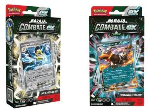 POKEMON JCC BARAJA COMBATE EX MELMETAL O HOUNDOOM