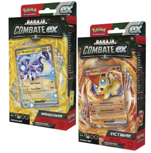 POKEMON JCC BARAJA DE COMBATE MIRAIDON EX O VICTINI EX