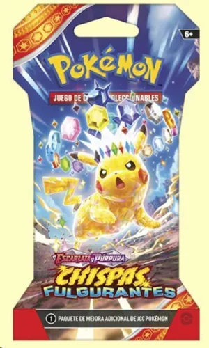 POKEMON JCC CHISPAS FULGURANTES SOBRE