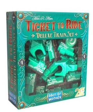 AVENTUREROS AL TREN: 20TH ANNIVERSARY DELUXE TRAIN SET 4 (VERDE)