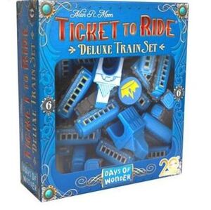 AVENTUREROS AL TREN: 20TH ANNIVERSARY DELUXE TRAIN SET 6 (AZUL)