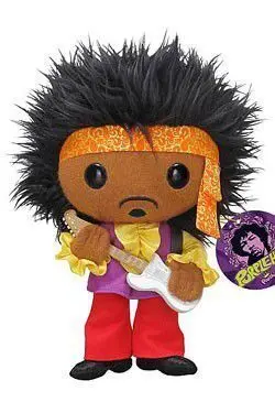 JIMI HENDRIX PELUCHE PURPLE HAZE 20 CM                                     