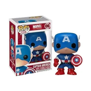 CAPITAN AMERICA FIGURA 10 CM POP HEROES MARVEL                             