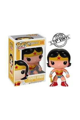 WONDER WOMAN CABEZON 10 CM POP HEROES DC                                   