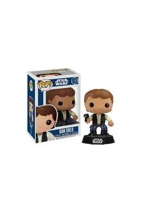 HAN SOLO CABEZON 10 CM BOBBLE POP STAR WARS                                