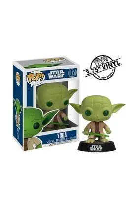 YODA CABEZON 10 CM BOBBLE POP STAR WARS                                    