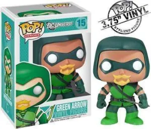 GREEN ARROW CABEZON 10 CM VINYL POP DC HEROES                              