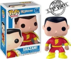 SHAZAM CABEZON 10 CM VINYL POP DC HEROES                                   
