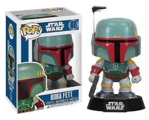 STAR WARS POP VINYL FIG 10CM BOBA FETT                                     