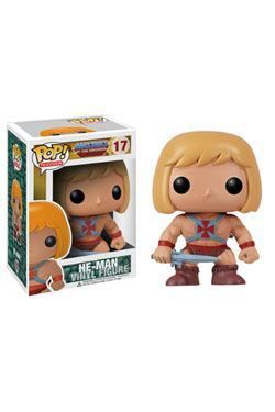 MASTERS DEL UNIVERSO POP VINYL FIGURA HE-MAN 10 CM                         