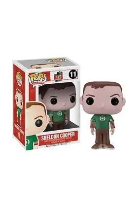 SHELDON GREEN LANTERN FIG 10 CM VINYL POP THE BIG BANG THEORY              