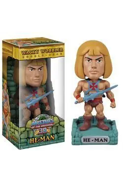 MASTERS DEL UNIVERSO WACKY WOBBLER CABEZON HE-MAN 15 CM                    